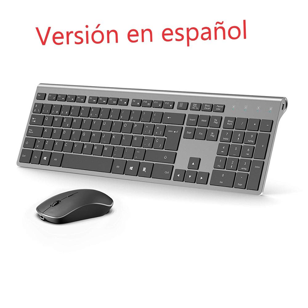 Gaming Keyboard Mouse Combo - Bezprzewodowy zestaw klawiatury i myszy z