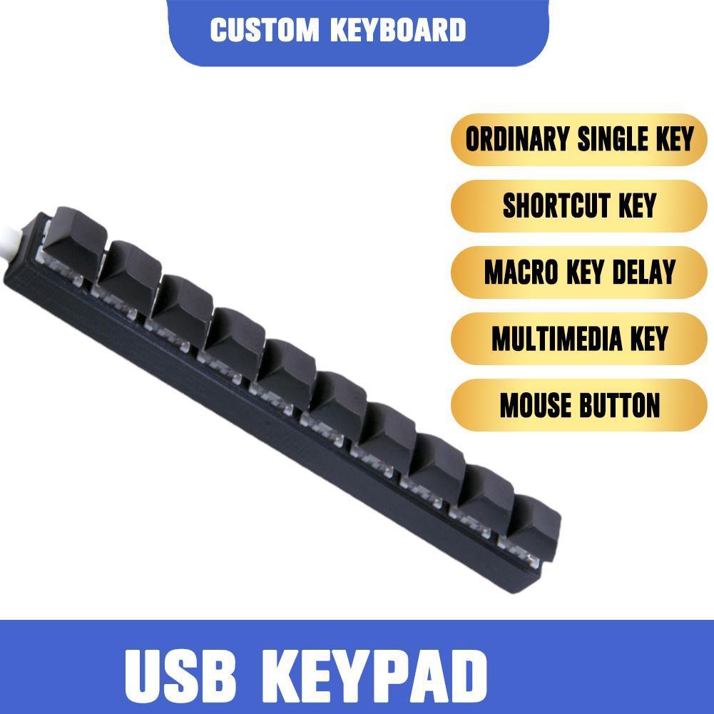 Gaming Keyboard Budget - Niestandardowa Mini Klawiatura USB Przewodowa 10