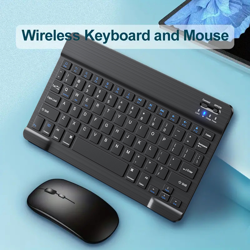 Gaming Keyboard Wireless - Zestaw bezprzewodowej klawiatury i myszy Bluetooth