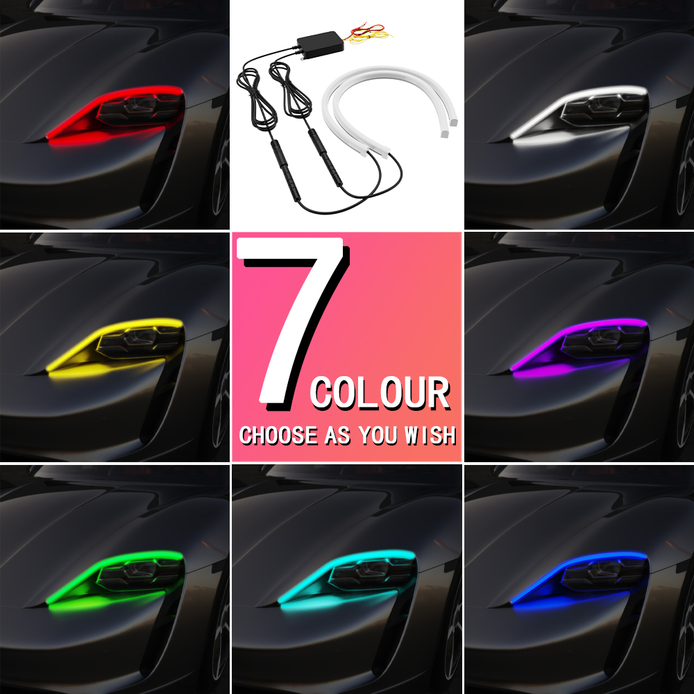 2 SZT. DRL Samochodowe Światła – Rgb Underglow Strip recenzja i cena