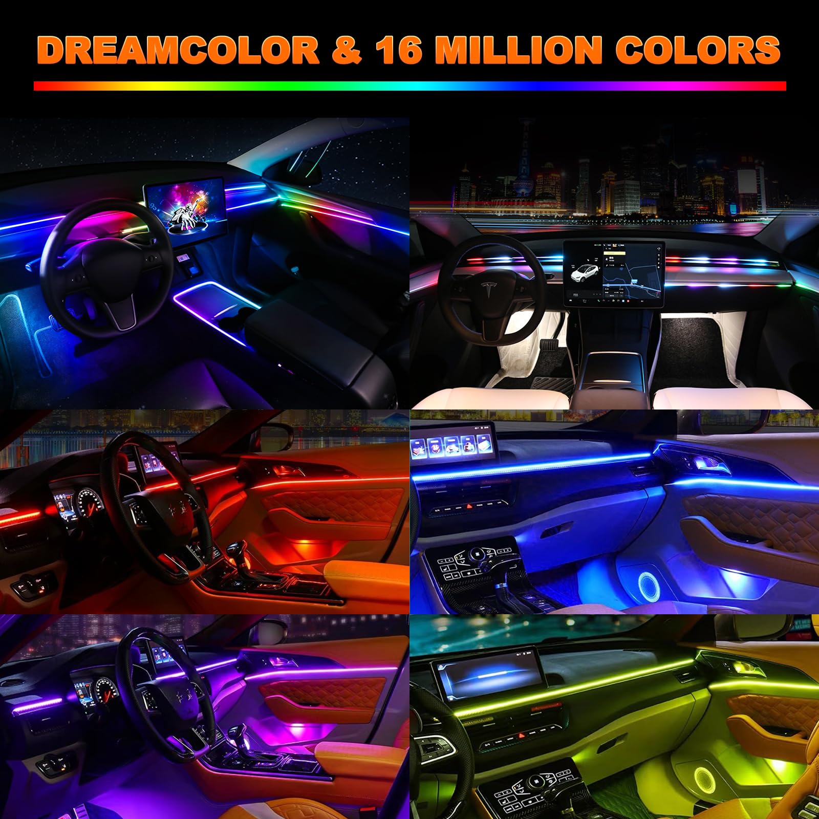 2 w1 dynamiczne neonowe oświet – Rgb Underglow Strip recenzja i cena