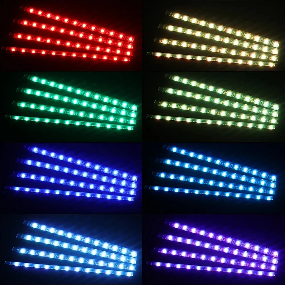 Uniwersalne 48 LED USB samocho – Rgb Underglow Strip recenzja i cena