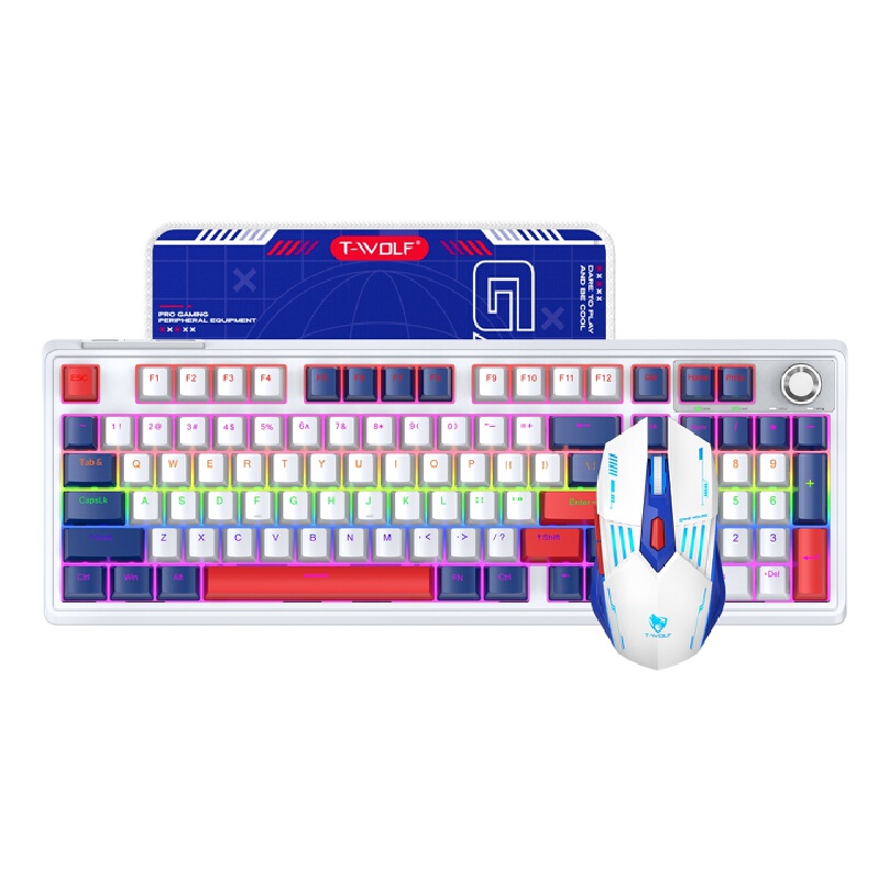 Zestaw Klawiatura Mechaniczna  – Gaming Keyboard And Mouse Combo Wireless recenzja i cena