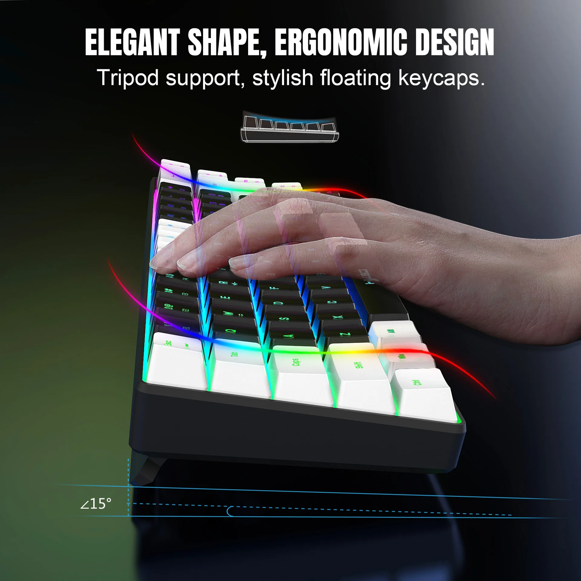 Zestaw Klawiatura i Mysz z Pod – Gaming Keyboard And Mouse Combo Wireless recenzja i cena