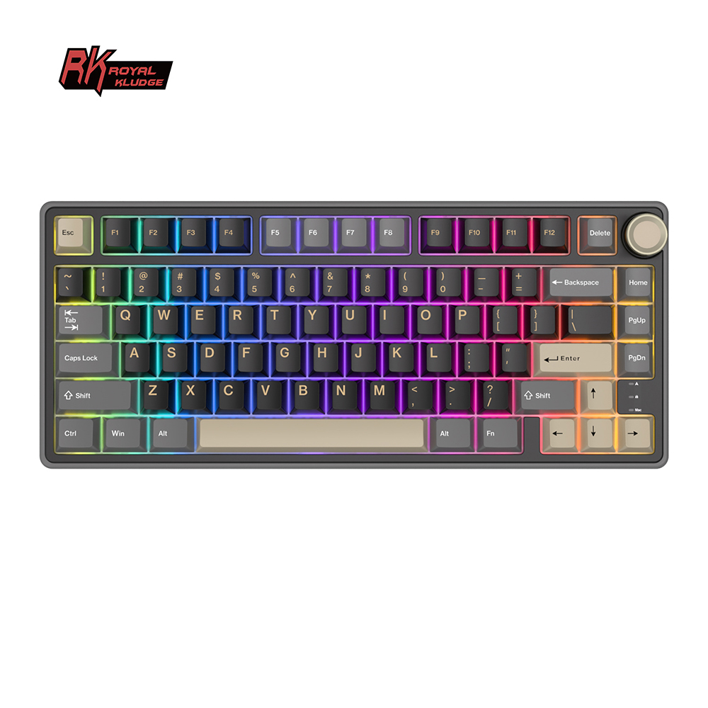 Royal Kludge RK R75 Przewodowa – Gaming Keyboard Hand recenzja i cena