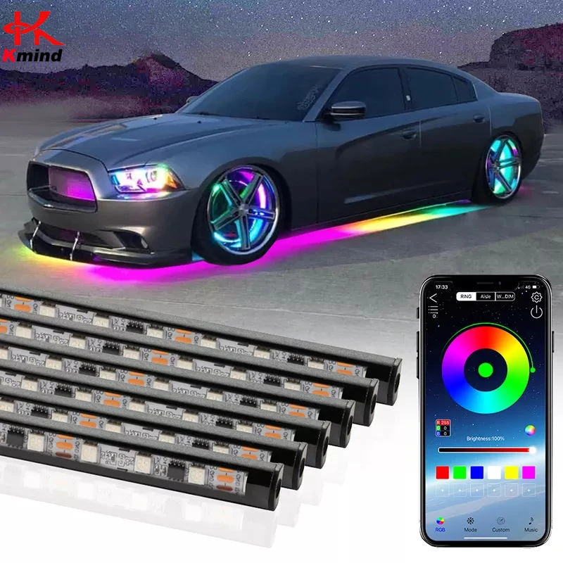 Samochodowe podświetlenie neon – Rgb Underglow Strip recenzja i cena