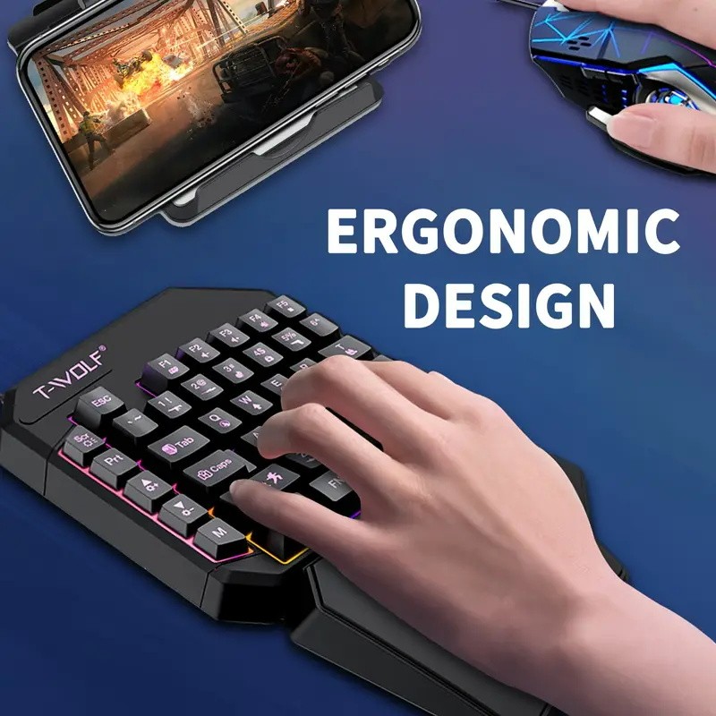 FocusOnPC TF900 2-w-1 Konwerte – Gaming Keyboard Hand recenzja i cena