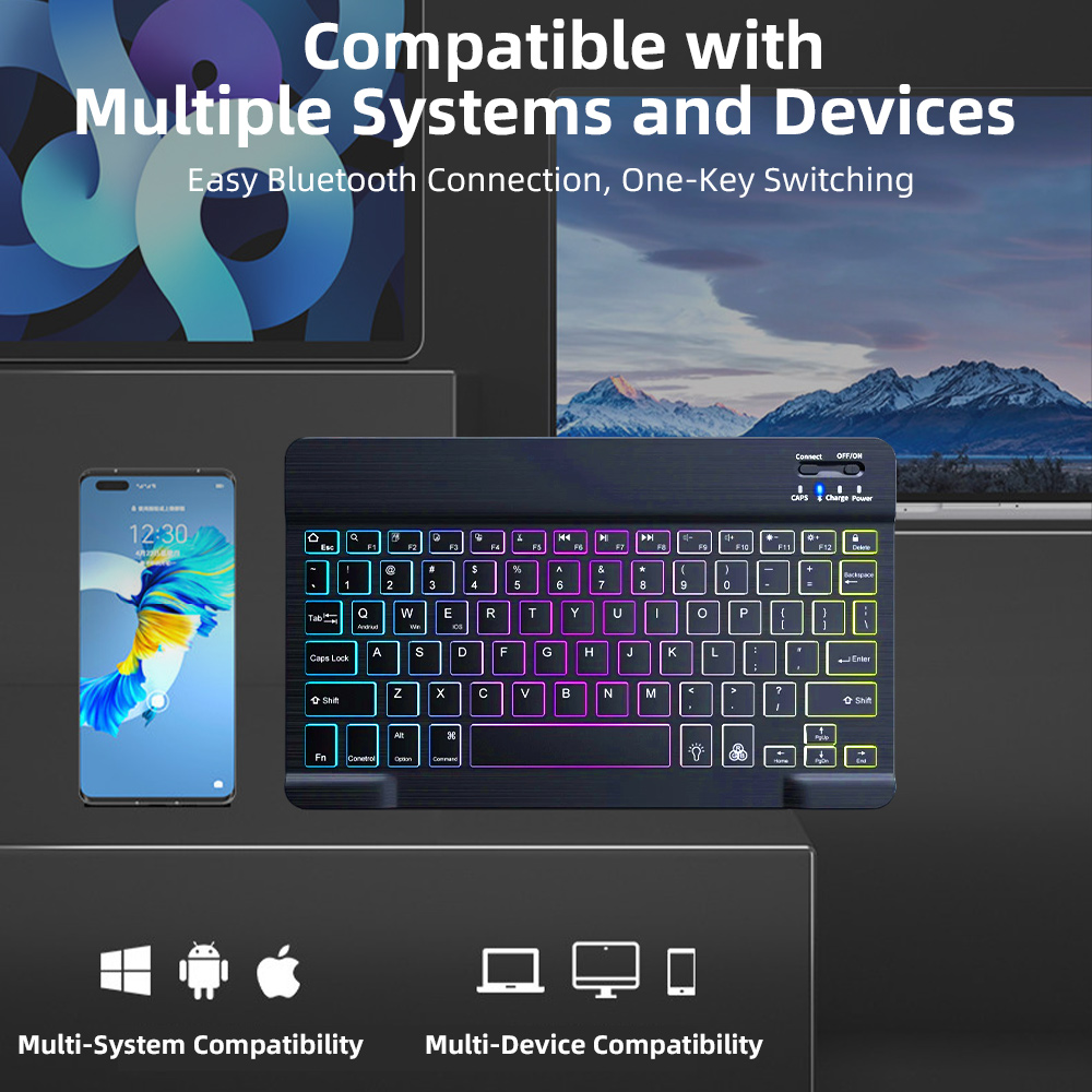 Klawiatura Bluetooth z podświe – Gaming Keyboard Mouse Combo recenzja i cena
