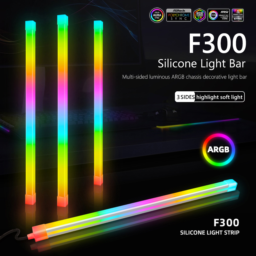 1/2 sztuk COOLMOON 30cm stopu  – Rgb Underglow Strip recenzja i cena