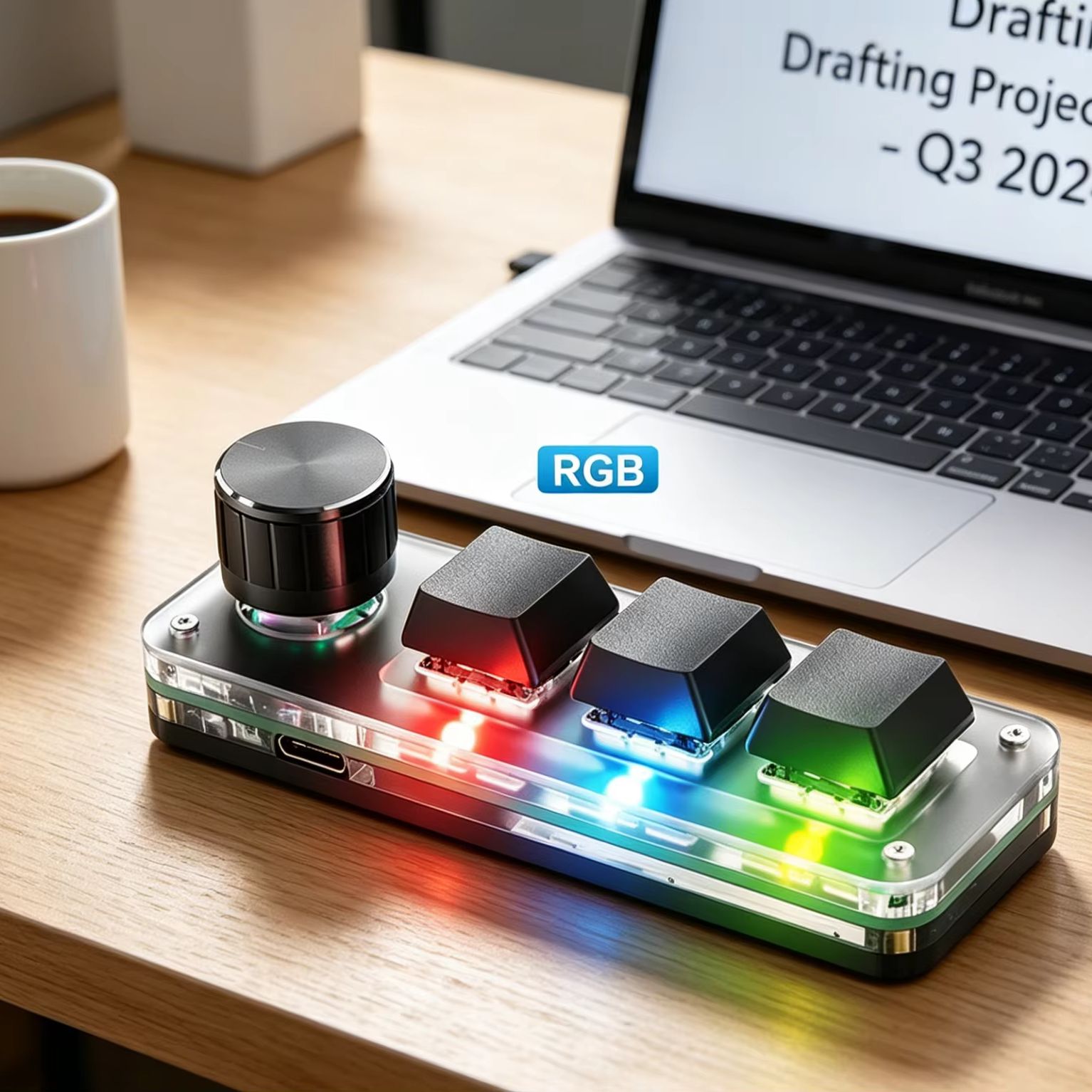 Programowalna klawiatura mecha – Gaming Keyboard Number Pad recenzja i cena