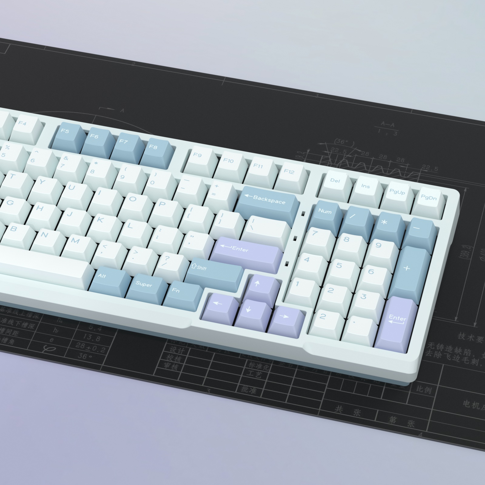 KBDiy GMK Illusion Keycap Cher – Gaming Keyboard Number Pad recenzja i cena