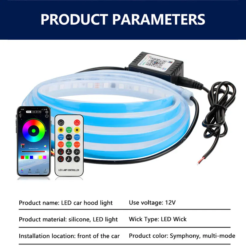 120/150/180cm Dekoracyjne Świa – Rgb Underglow Strip recenzja i cena