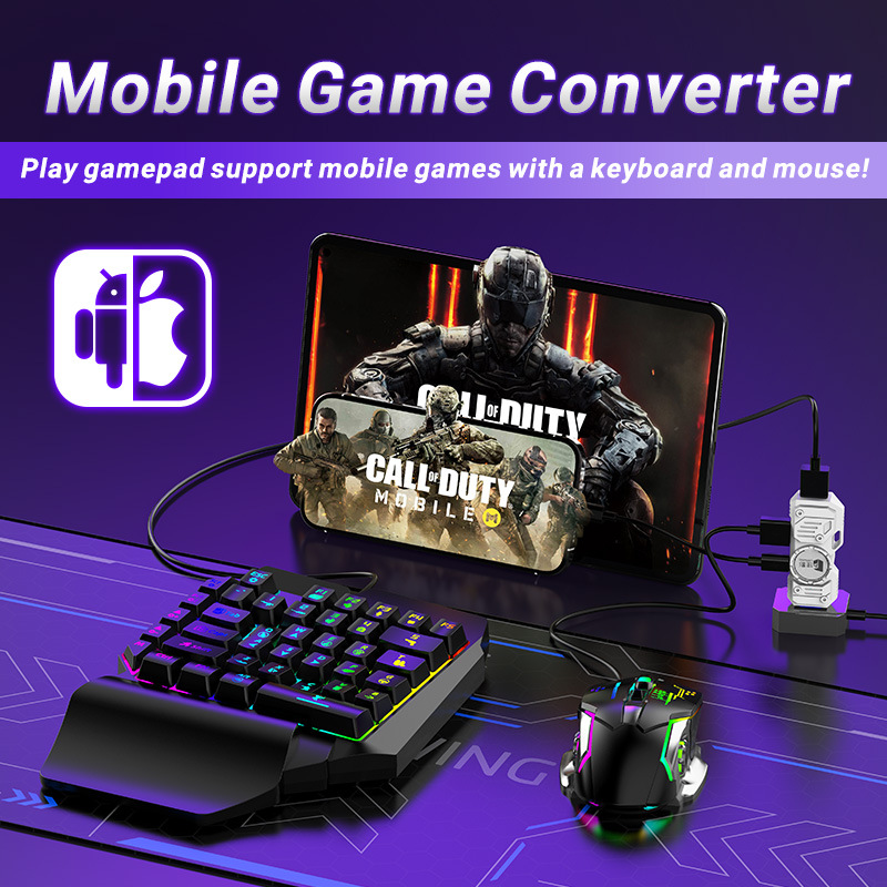 Zestaw konwertera gier mobilny – Gaming Keyboard Extension recenzja i cena