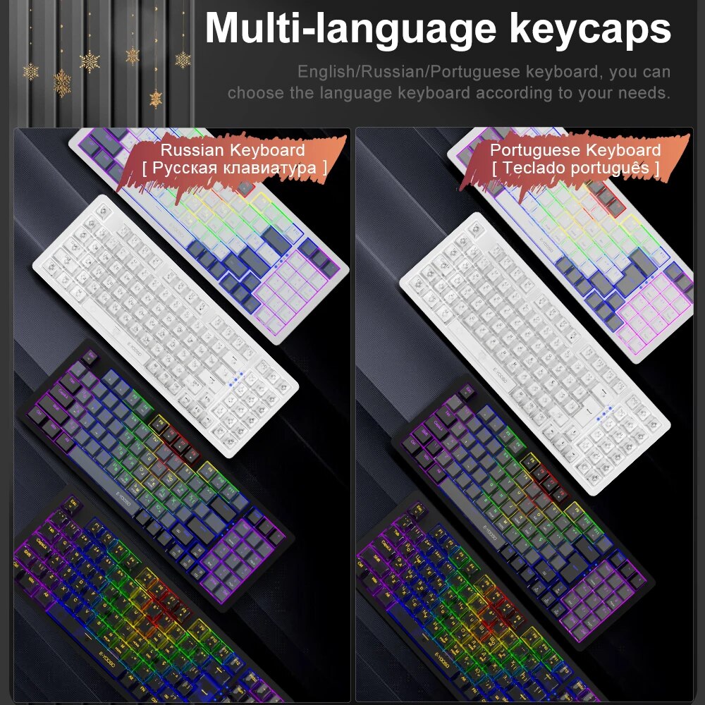 E-YOOSO Z94 mechaniczna klawia – Gaming Keyboard Budget recenzja i cena
