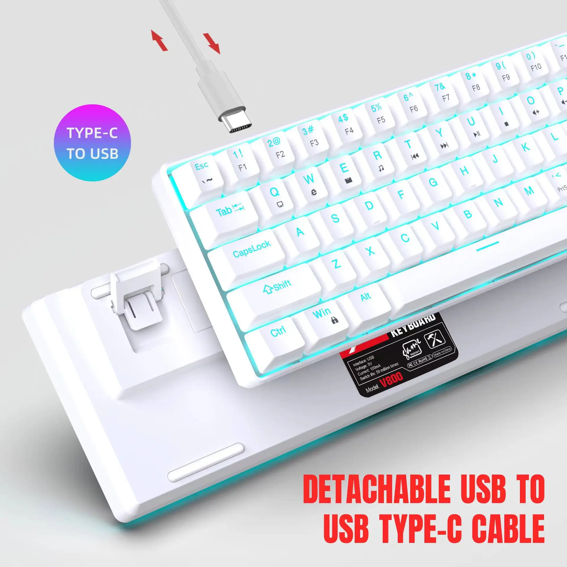 Klawiatura mechaniczna gamingo – Gaming Keyboard Budget recenzja i cena