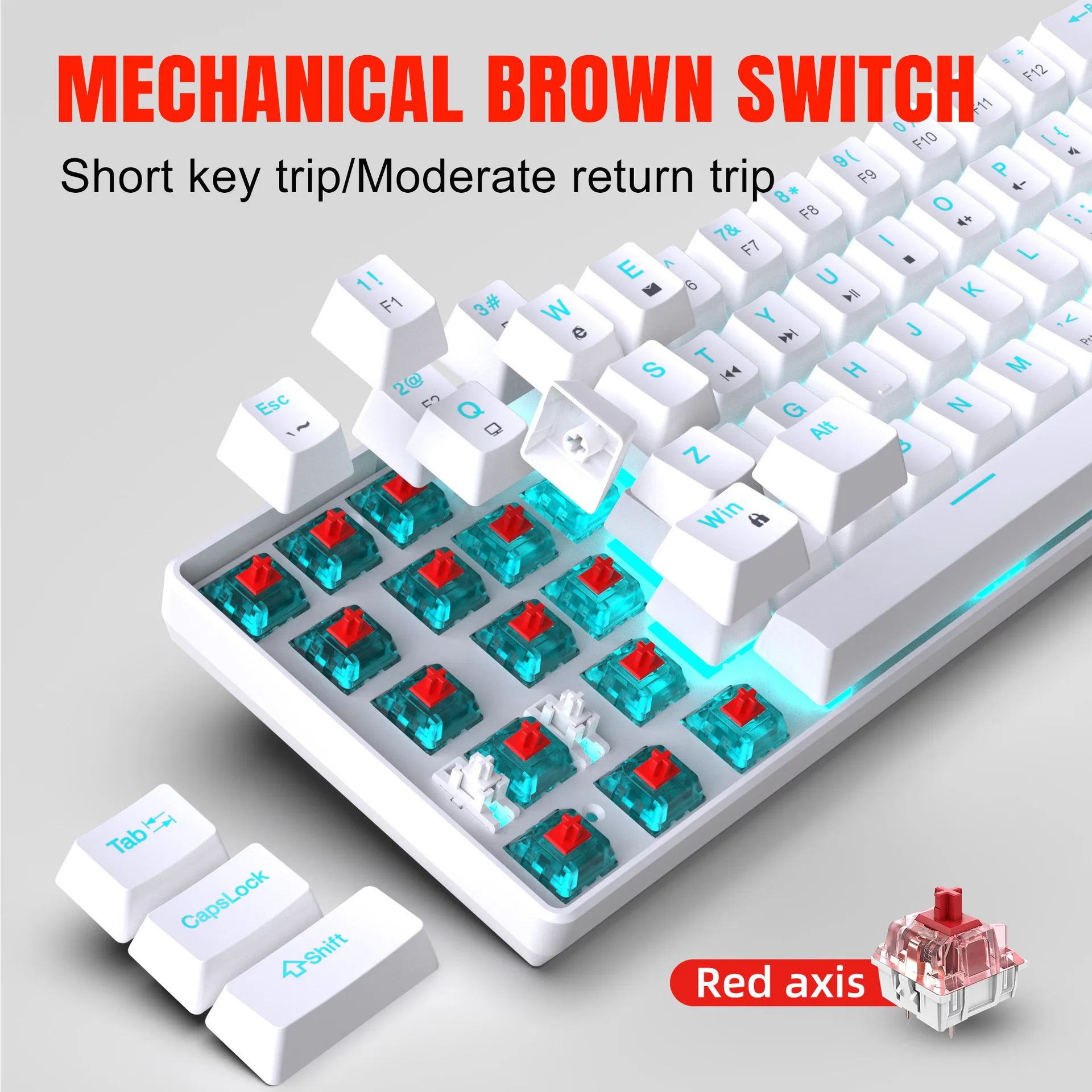 Klawiatura mechaniczna gamingo – Gaming Keyboard Budget recenzja i cena
