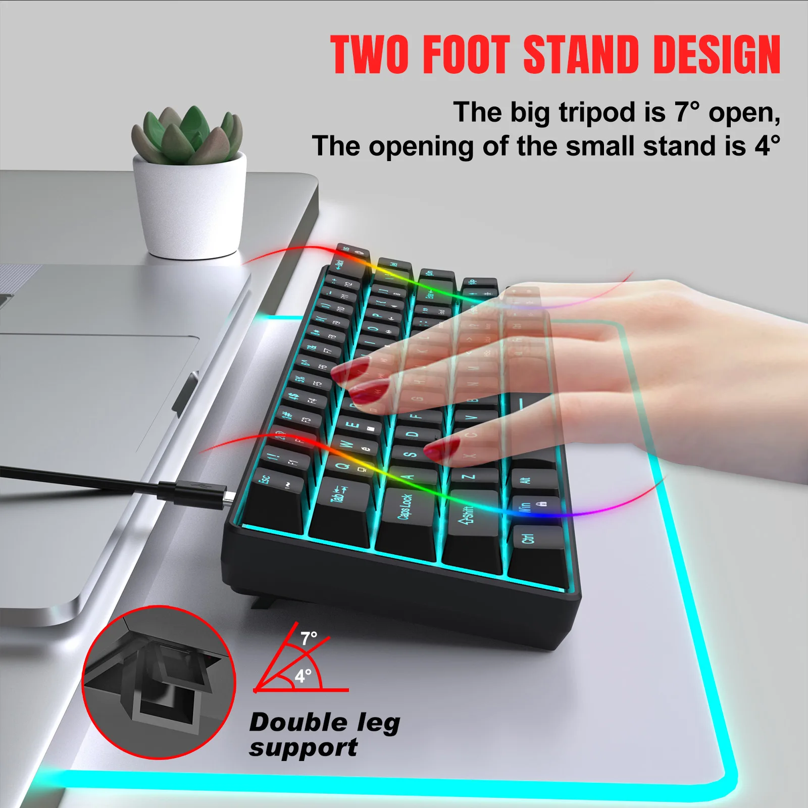 Klawiatura mechaniczna gamingo – Gaming Keyboard Budget recenzja i cena